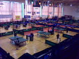 portov hala Malina v Malackch  centrum medzinrodnho stolnotenisovho turnaja mldee Slovak Open