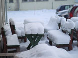 Snehov idylka na severe Slovenska