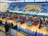 Otvorenie turnaja v
                      portovej hale v Humennom